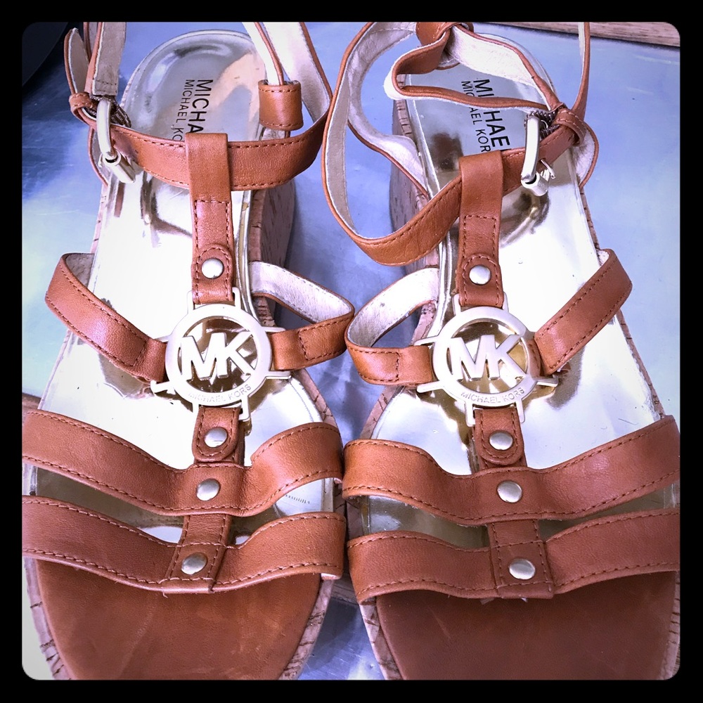 Michael Kors wedge sandels